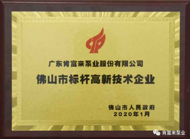贵阳正志文化艺术交流有限公司喜获“佛山市标杆高新技术企业”称号
